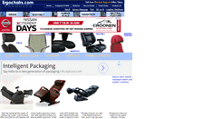 Desktop Screenshot of ergochairs.com